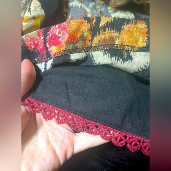 ๐ค Leifsdottir ๐ค Anthropologie Metallic Brocade Sleeveless Adeleta Dress XS 2 - Picture 11 of 13